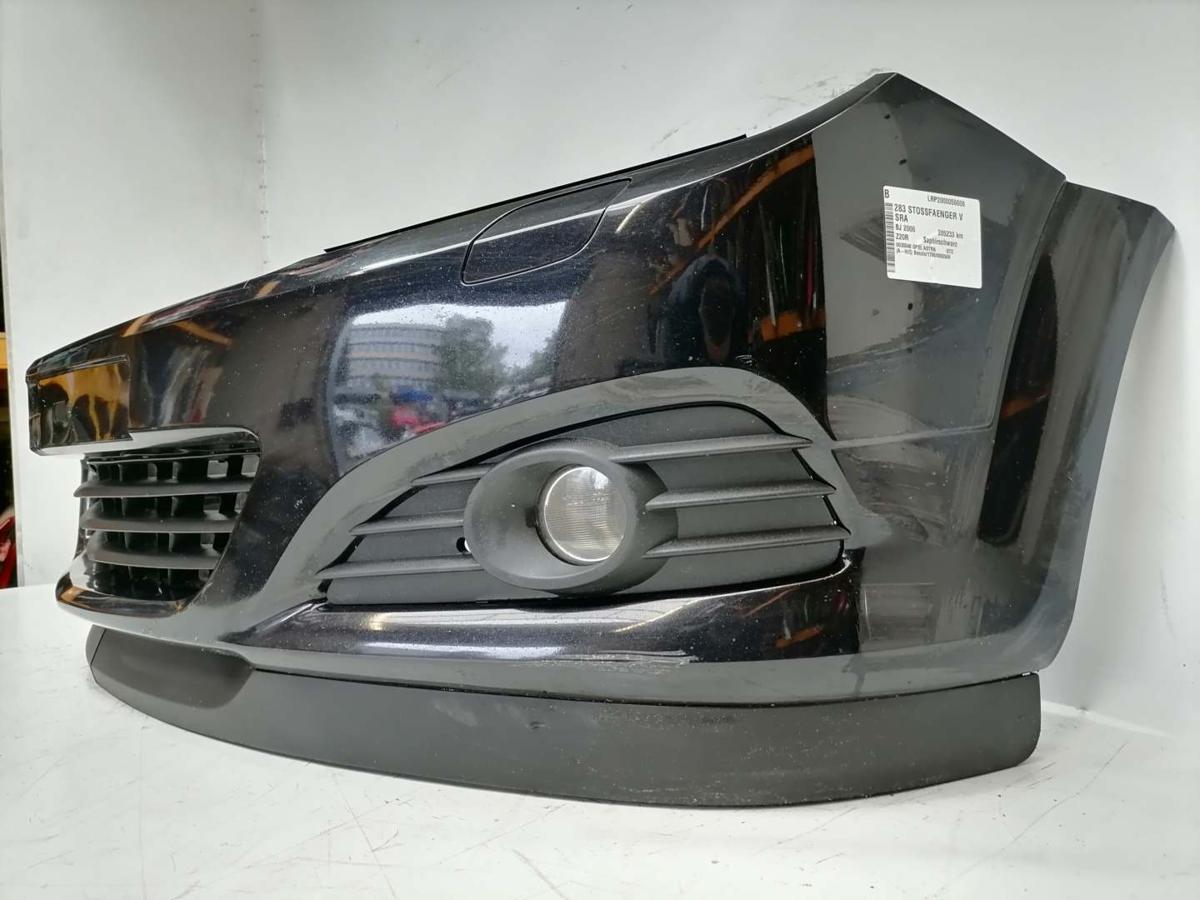 Opel Astra H GTC original Stoßstange Stossfänger vorn Z20R Saphirschwarz Bj.2006